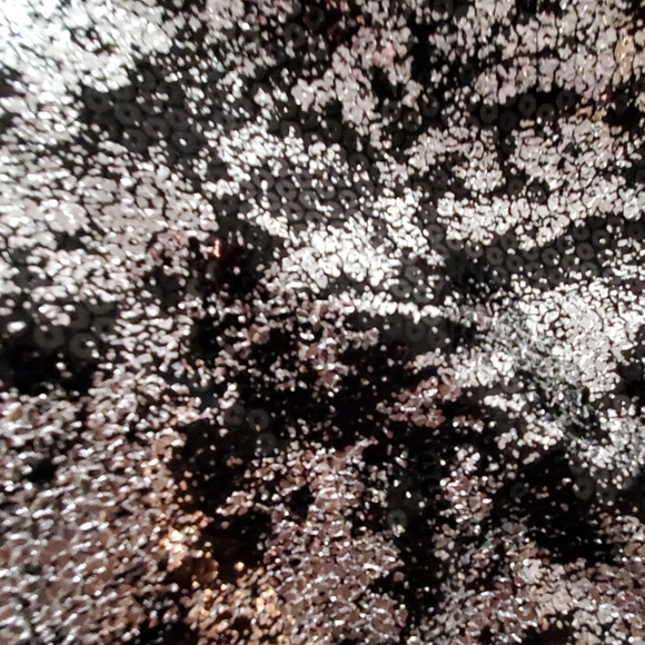 Soprano Silver/black sleeveless metallic sequin dress Med. NWT - Picture 8 of 8